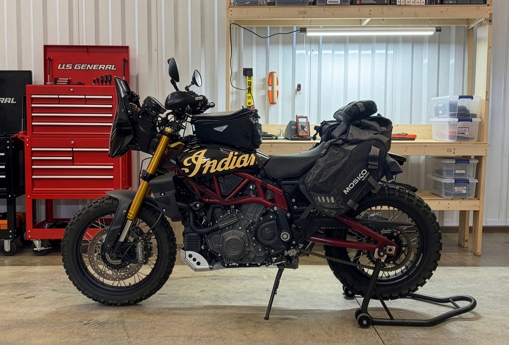 The FTR was already an adventure bike. Indian just never finished it.