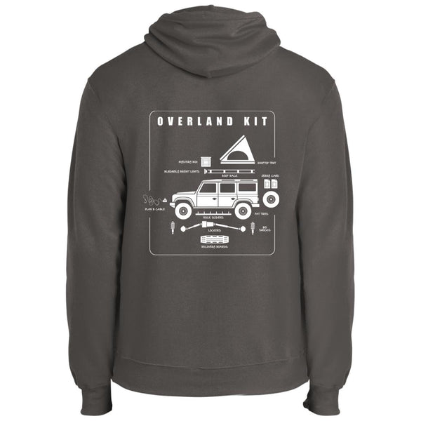 Overland Kit, Hoodie, Icons, Off-road and Camping Gear, Icons, truck 4WD