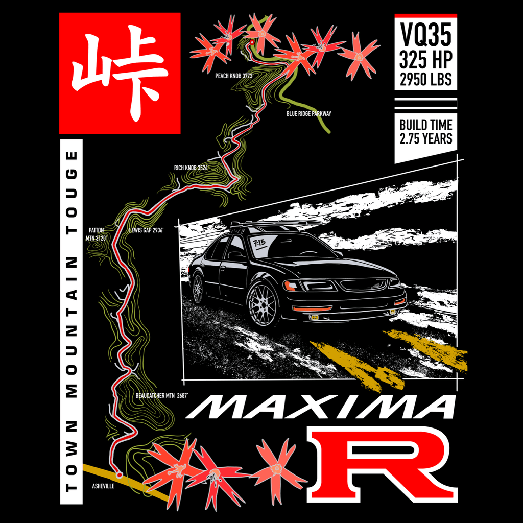 Maxima Town Mountain Touge Hoodie