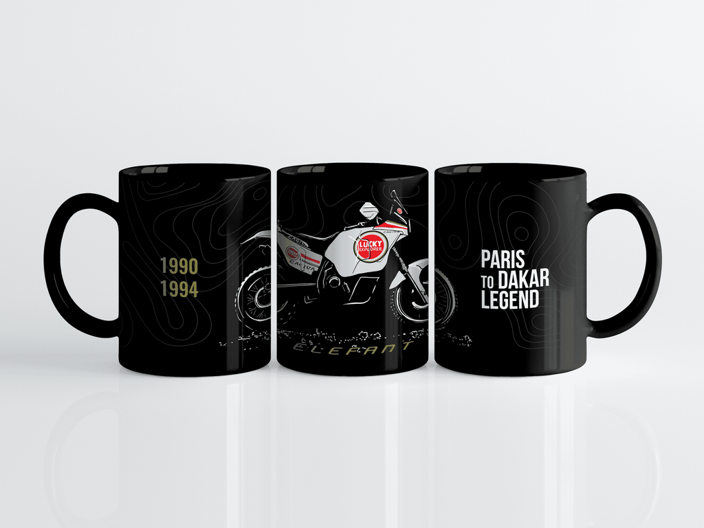 Ducati Cagiva Elefant 900, ADV Motorcycle T-shirt, Italian PD Rally