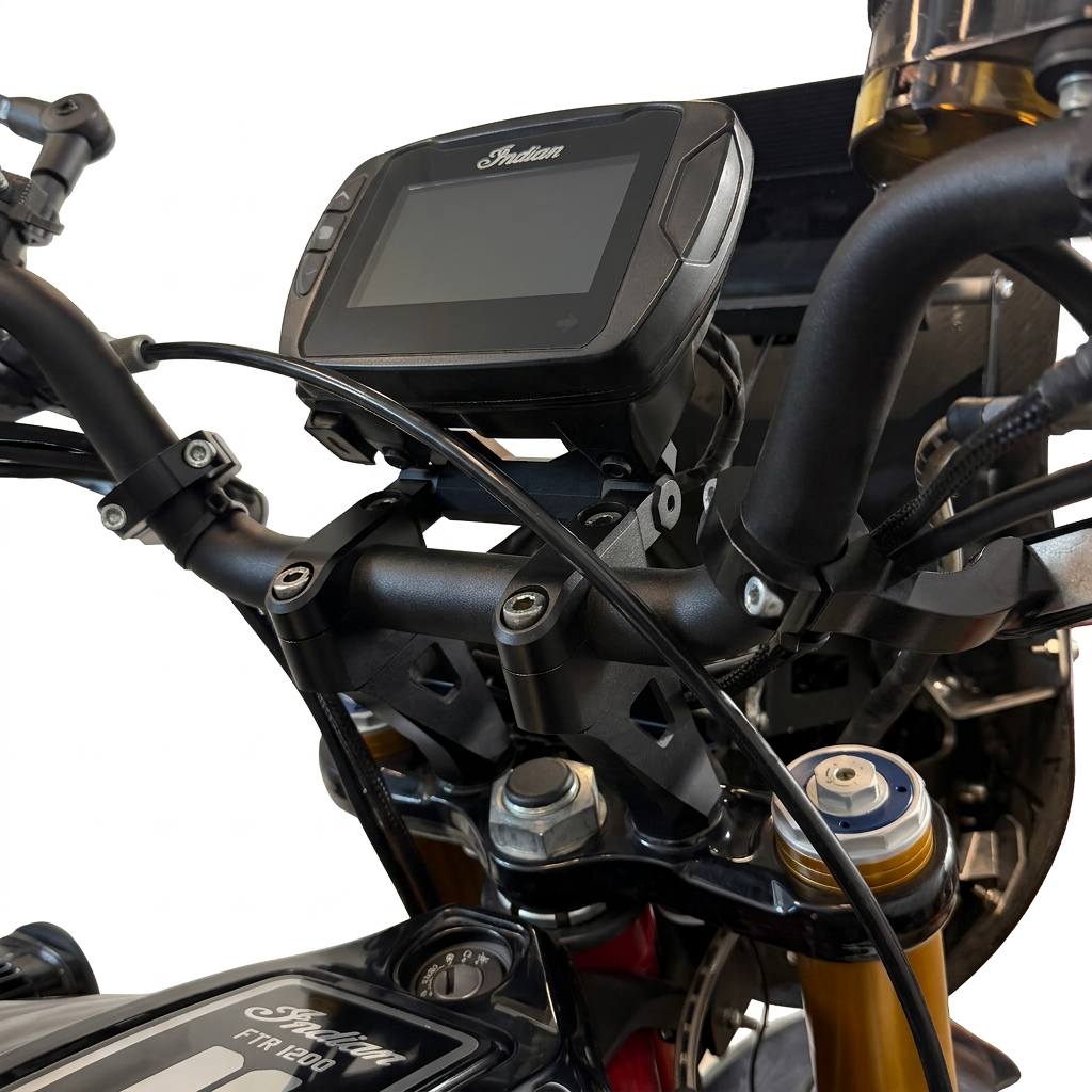 Indian FTR 1200 Gauge Relocator