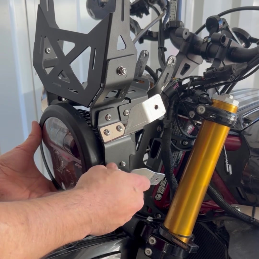 Installing the ADV Nav Tower on an Indian FTR 1200