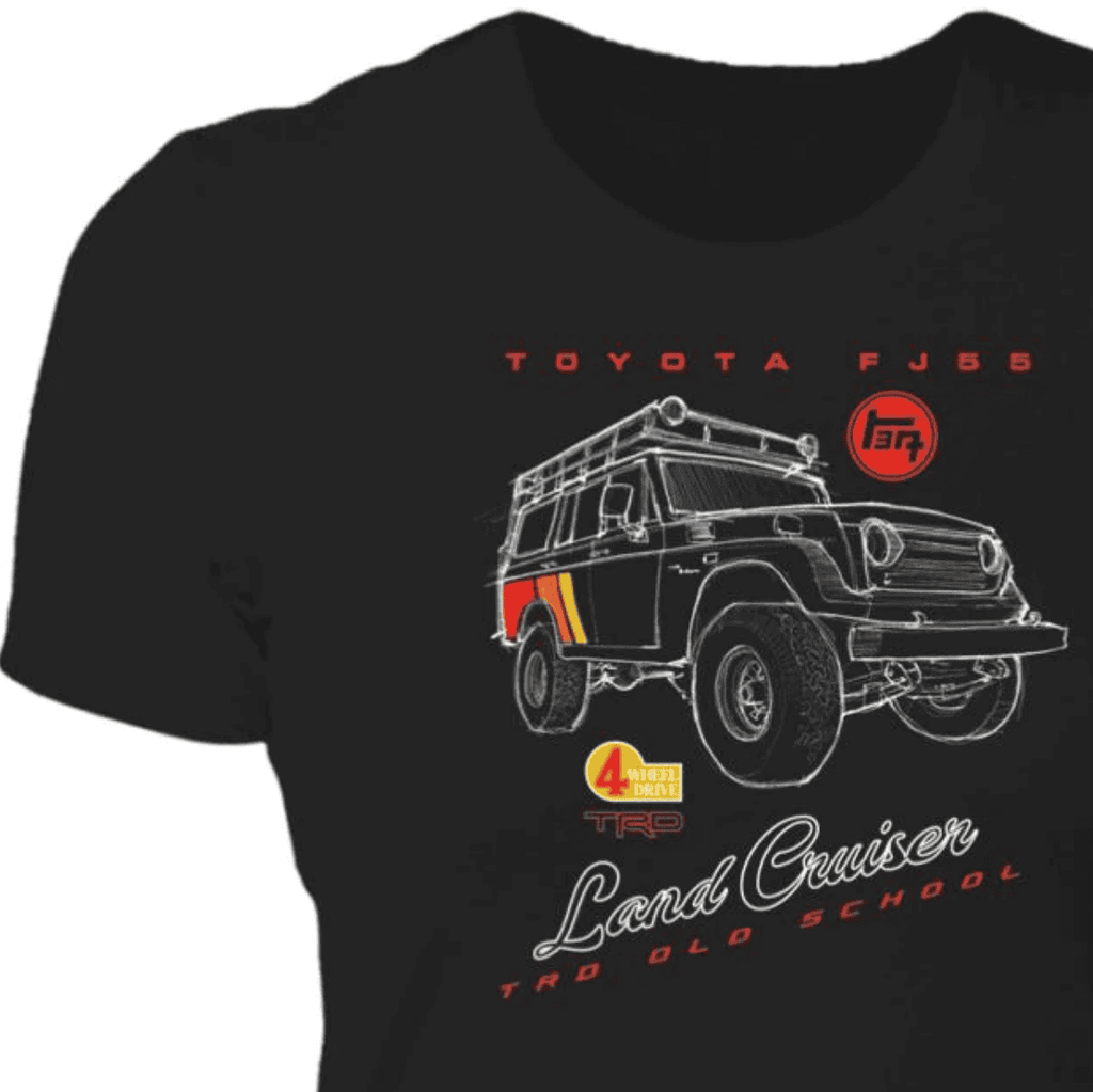 Land Cruiser FJ55, Women's T-Shirt, Vintage Off-road, 4WD Gear, TEQ