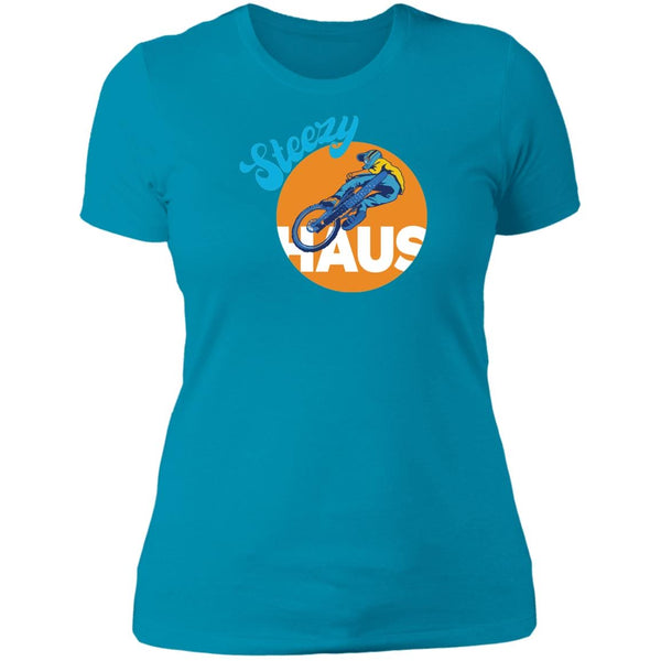 Mountain Bike, Women T-shirt, Scrub Jump, hand-drawn, MTB, cotton