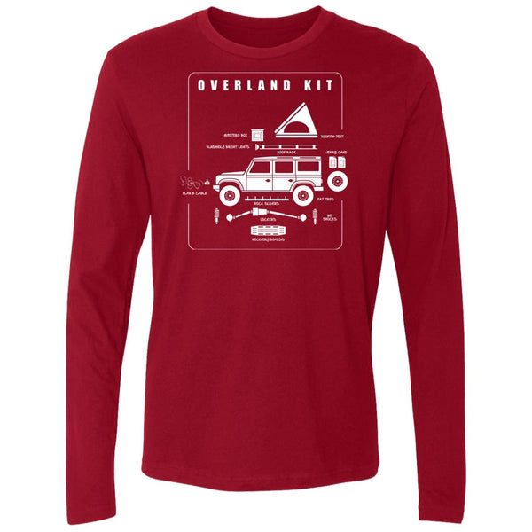 Overland Kit, Long Sleeve, T-shirt, Off-road Camping, Gear, 4WD truck
