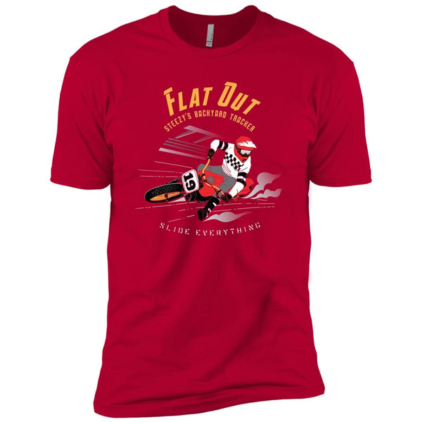 Flat Track, Kids, Motorcycle T-shirt, Scrambler, colorful design