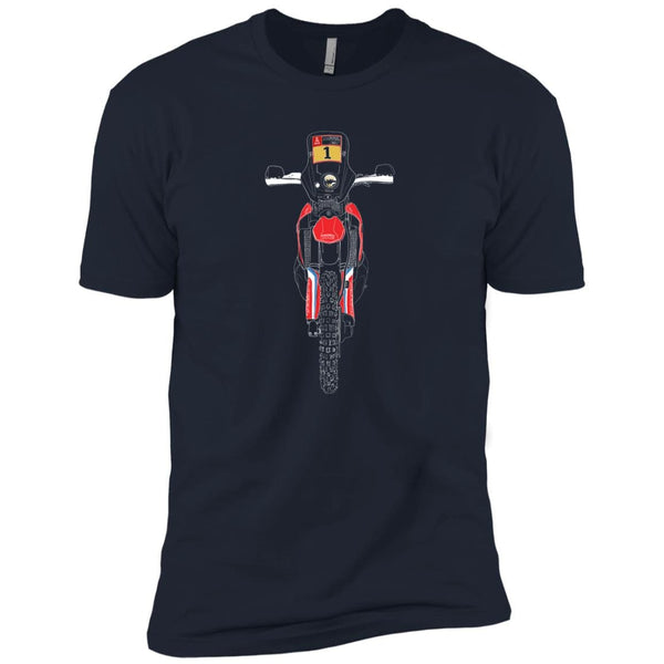 Honda CRF 450, Kids, Rally Motorcycle T-shirt, Adventure Bike, Front View art