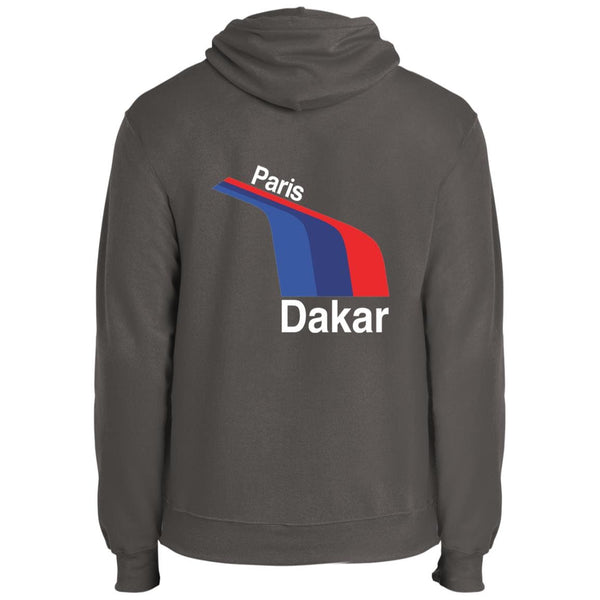 BMW, 1985 art, Paris to Dakar, Motorcycle Hoodie, R80GS PD, 2-sided Print
