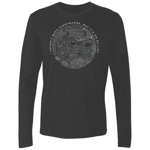 BMW Adventure World, Long Sleeve, Hidden Picture, Motorcycle T-shirt
